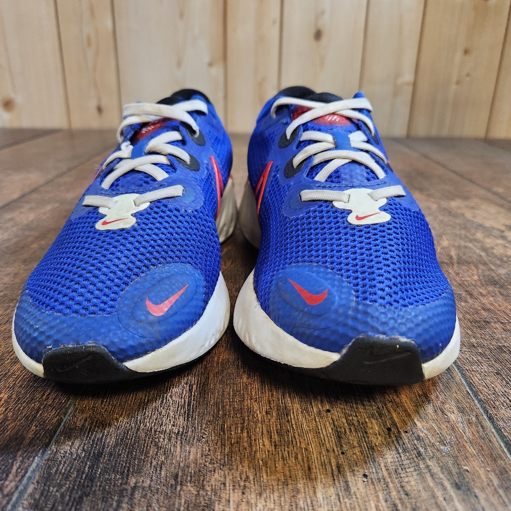 Nike Renew Run Hyper Blue Sneakers Shoes Size 5.5 Youth CW5812-400 Womens Size 7 - Picture 3 of 11